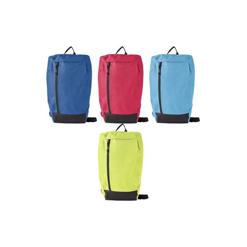 Sac à dos personnalisé en polyester 600D pour loisirs Arisha Matières : polyester Couleurs : vert citron impression haute défini