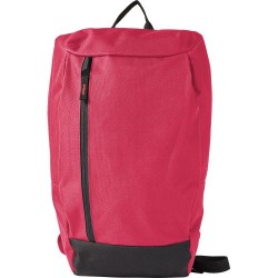 Sac à dos personnalisé en polyester 600D pour loisirs Arisha Matières : polyester Couleurs : rouge personnalisable avec votre lo