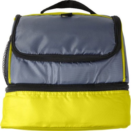 Sac isotherme personnalisé en polyester pour sorties Jackson Matières : polyester Couleurs : jaune impression haute définition