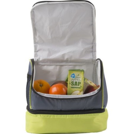 Sac isotherme personnalisé en polyester pour sorties Jackson Matières : polyester Couleurs : jaune cadeau collaborateur premium