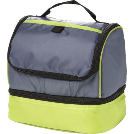 Sac isotherme personnalisé en polyester pour sorties Jackson Matières : polyester Couleurs : jaune impression logo haute qualité
