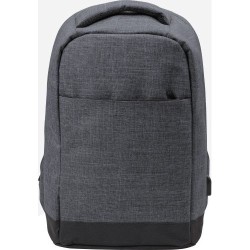 Sac à dos antivol en polyester pour ordinateur Cruz Matières : polyester Couleurs : anthracite
