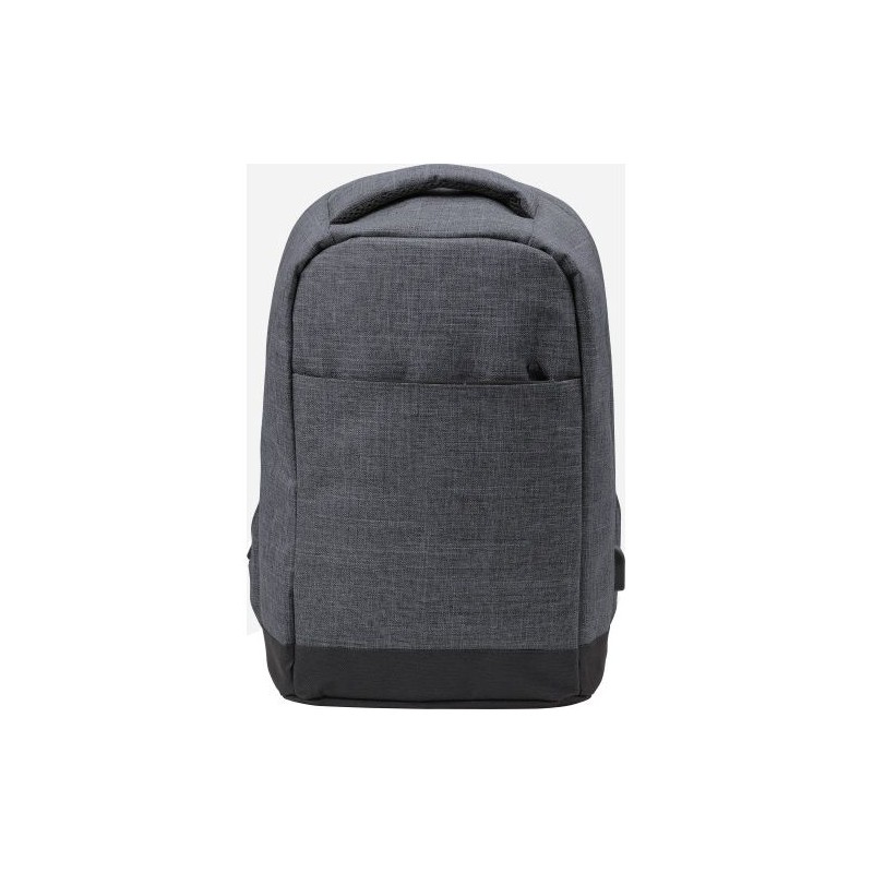 Sac à dos antivol en polyester pour ordinateur Cruz Matières : polyester Couleurs : anthracite