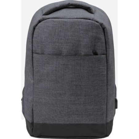 Sac à dos antivol en polyester pour ordinateur Cruz Matières : polyester Couleurs : anthracite