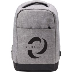 Sac à dos antivol en polyester pour ordinateur Cruz Matières : polyester Couleurs : anthracite goodies personnalisé en stock