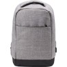 Sac à dos antivol en polyester pour ordinateur Cruz Matières : polyester Couleurs : gris clair personnalisable avec votre logo