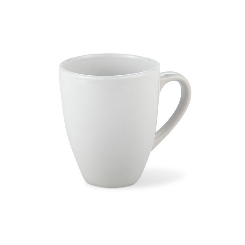 Mug en Grès Éco-responsable Personnalisé 160ml SENSA Matières : grès Couleurs : blanc