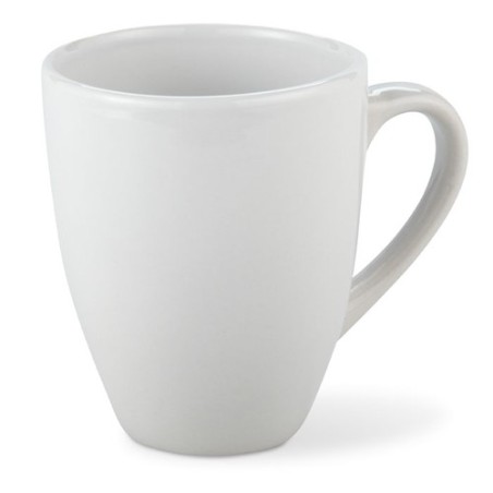 Mug en Grès Éco-responsable Personnalisé 160ml SENSA Matières : grès Couleurs : blanc