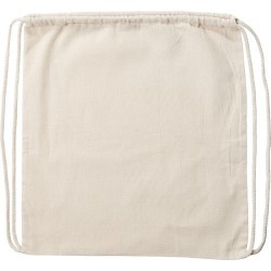 Sac à dos personnalisé en coton - Idéal pour entreprises Dominique Matières : coton Couleurs : kaki cadeau entreprise pas cher