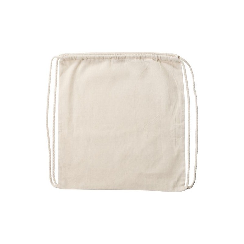 Sac à dos personnalisé en coton - Idéal pour entreprises Dominique Matières : coton Couleurs : kaki cadeau entreprise pas cher