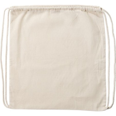 Sac à dos personnalisé en coton - Idéal pour entreprises Dominique Matières : coton Couleurs : kaki cadeau entreprise pas cher