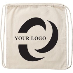 Sac à dos personnalisé en coton - Idéal pour entreprises Dominique Matières : coton Couleurs : kaki goodies publicitaire événeme