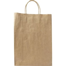 Sac en papier personnalisé - Rumaya Matières : papier Couleurs : brun
