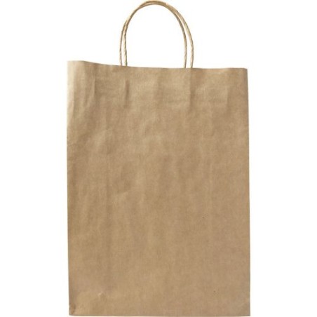 Sac en papier personnalisé - Rumaya Matières : papier Couleurs : brun