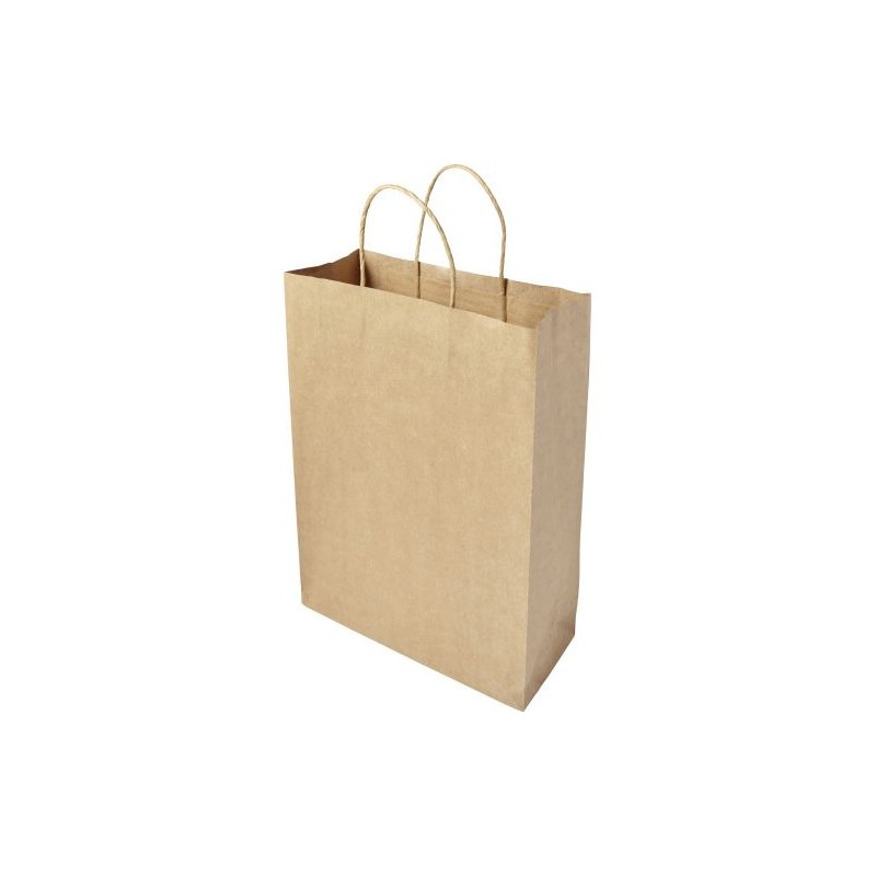Sac en papier personnalisé - Rumaya Matières : papier Couleurs : brun goodies publicitaire événementiel