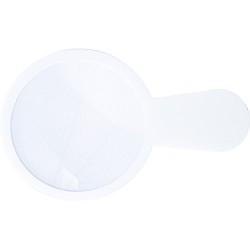 Loupe personnalisée en PVC pour votre bureau - Brennan Matières : PVC Couleurs : blanc cadeau entreprise pas cher