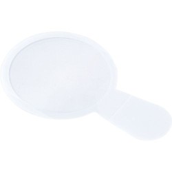 Loupe personnalisée en PVC pour votre bureau - Brennan Matières : PVC Couleurs : blanc impression haute définition