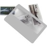 Loupe pratique personnalisée en PVC - Evaristo Matières : PVC Couleurs : blanc