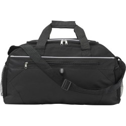 Sac de sport personnalisé en polyester idéal pour vos loisirs - Daphne Matières : polyester Couleurs : noir