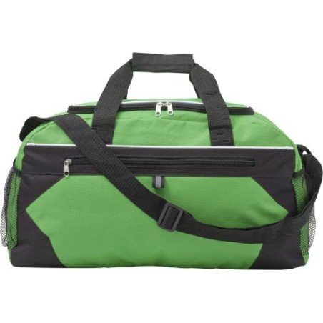 Sac de sport personnalisé en polyester idéal pour vos loisirs - Daphne Matières : polyester Couleurs : vert personnalisable avec