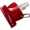 Gourde pliable  de 420 ml en PP - Bailey Matières : polyéthylène (PE) Couleurs : rouge personnalisable avec votre logo
