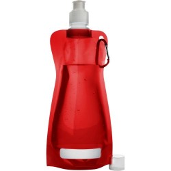 Gourde pliable  de 420 ml en PP - Bailey Matières : polyéthylène (PE) Couleurs : bleu clair goodies publicitaire événementiel