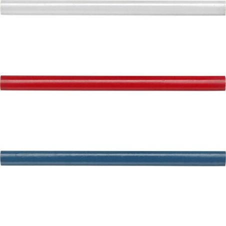 Crayon de chantier personnalisé en aluminium - Sonia Matières : bois Couleurs : bleu cobalt goodies publicitaire événementiel