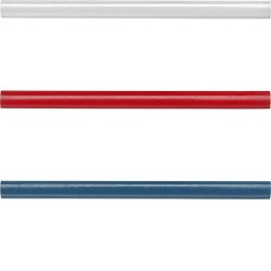 Crayon de chantier personnalisé en aluminium - Sonia Matières : bois Couleurs : blanc marquage laser ultra précis