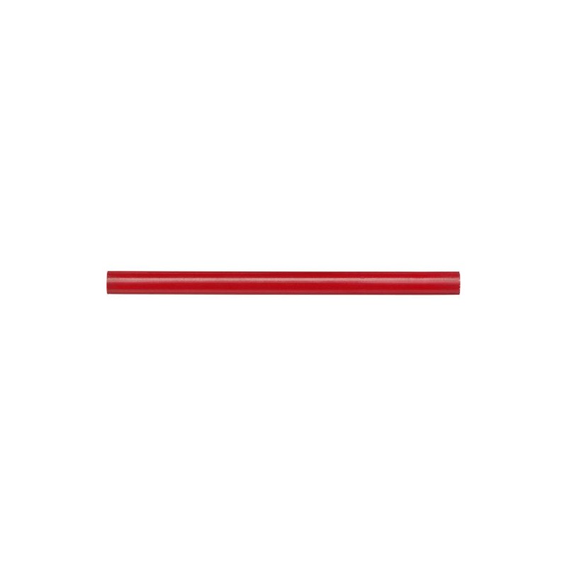 Crayon de chantier personnalisé en aluminium - Sonia Matières : bois Couleurs : rouge personnalisable avec votre logo