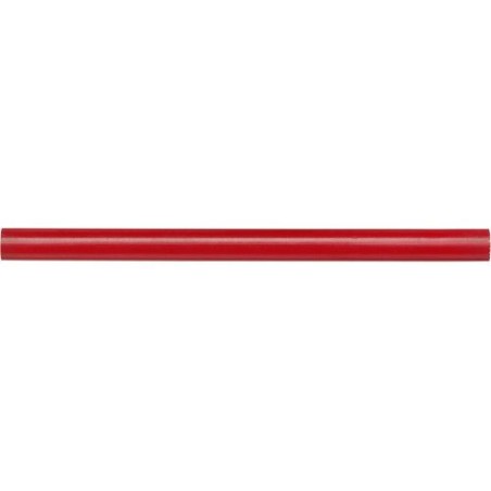 Crayon de chantier personnalisé en aluminium - Sonia Matières : bois Couleurs : rouge personnalisable avec votre logo