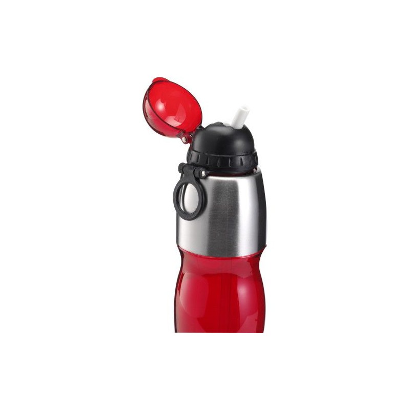 Gourde  800 ml en plastique Emberly Matières : acier inoxydable Couleurs : rouge cadeau affaires élégant