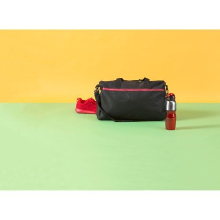 Gourde  800 ml en plastique Emberly Matières : acier inoxydable Couleurs : rouge personnalisable avec votre logo