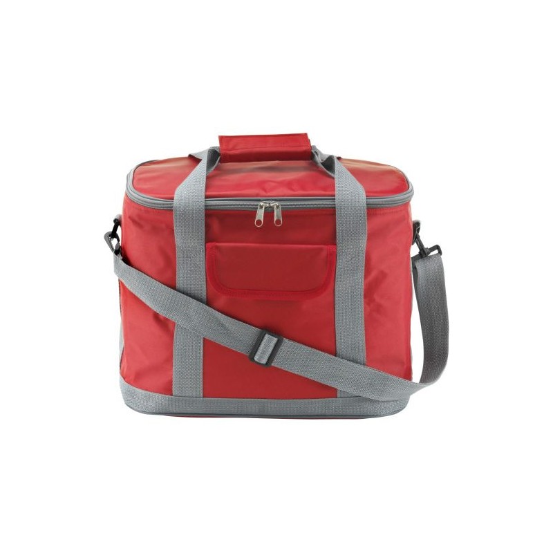 Sac isotherme  en polyester - Juno Matières : nylon Couleurs : rouge impression haute définition