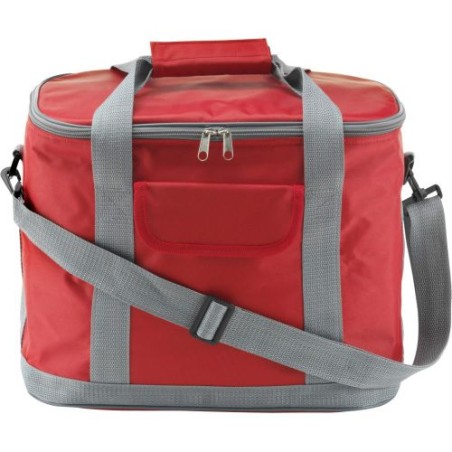 Sac isotherme  en polyester - Juno Matières : nylon Couleurs : rouge impression haute définition