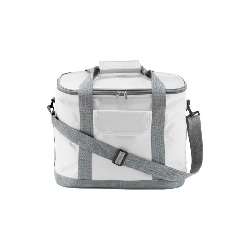 Sac isotherme  en polyester - Juno Matières : nylon Couleurs : rouge marquage laser ultra précis
