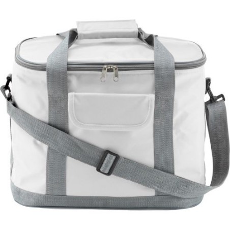 Sac isotherme  en polyester - Juno Matières : nylon Couleurs : rouge marquage laser ultra précis