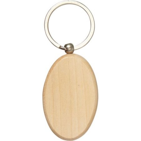 Porte-clés personnalisés en bois - Katherine Matières : bois Couleurs : brun