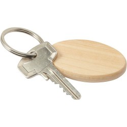 Porte-clés personnalisés en bois - Katherine Matières : bois Couleurs : brun goodies publicitaire événementiel