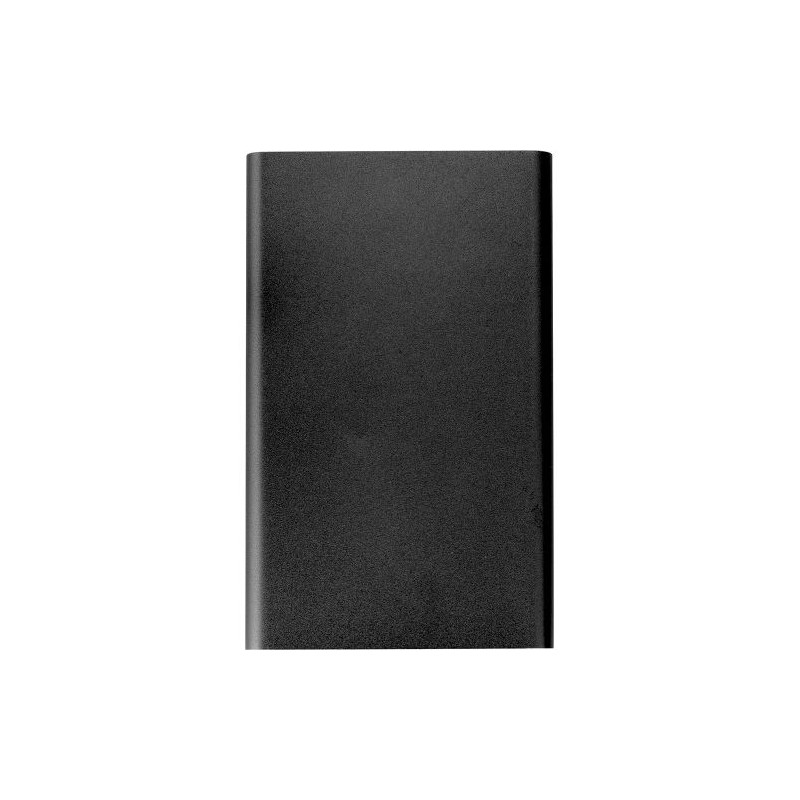 Chargeur aluminium personnalisé 4000mAh - Ezra Matières : métal Couleurs : noir