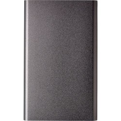 Chargeur aluminium personnalisé 4000mAh - Ezra Matières : métal Couleurs : gun objet promotionnel éco-responsable