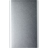 Chargeur aluminium personnalisé 4000mAh - Ezra Matières : métal Couleurs : argenté marquage laser ultra précis