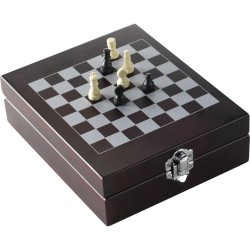 Set à vin personnalisé de 5 pièces exclusif Renée - Cadeau d'entreprise Matières : MDF Couleurs : brun 2