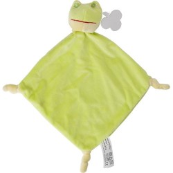 Doudou Personnalisé en Polyester Doux et Sécure - Ameila Matières : polyester Couleurs : vert clair