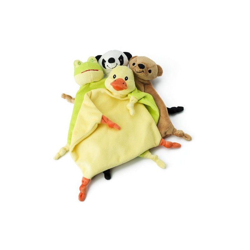 Doudou Personnalisé en Polyester Doux et Sécure - Ameila Matières : polyester Couleurs : vert clair goodies publicitaire événeme