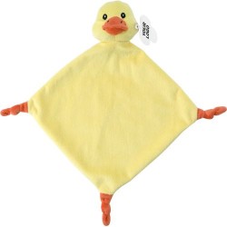 Doudou Personnalisé en Polyester Doux et Sécure - Ameila Matières : polyester Couleurs : jaune personnalisable avec votre logo
