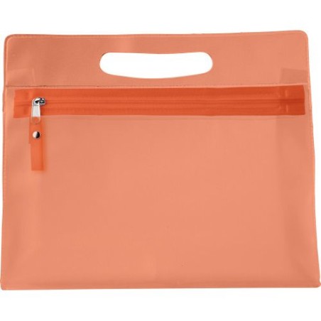 Pochette Cosmétique Éco-responsable en PVC - Clyde Matières : plastique Couleurs : bleu clair cadeau client original