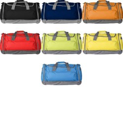 Sac de sport personnalisé en polyester pratique Lorenzo Matières : polyester Couleurs : vert citron 2