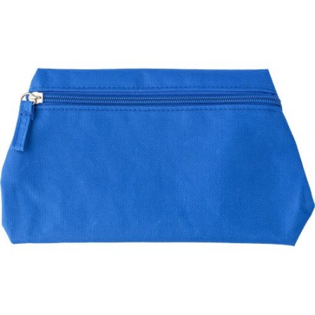 Trousse de toilette personnalisée en polyester Bonnie Matières : polyester Couleurs : bleu cobalt goodies publicitaire événement