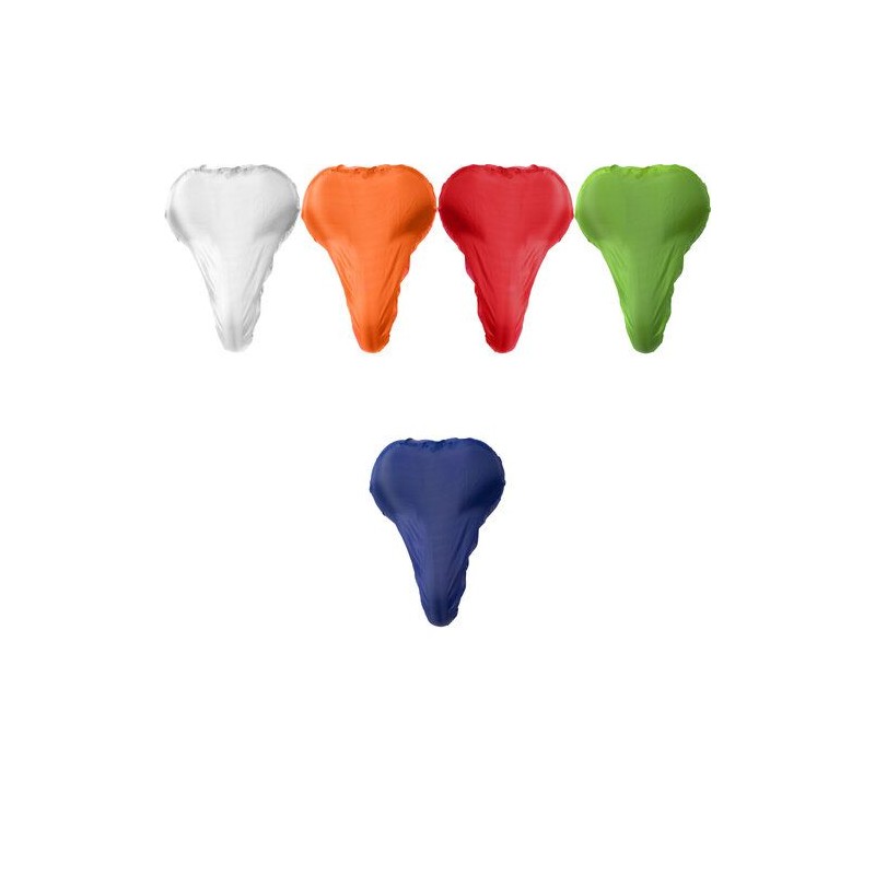 Couvre-selle Personnalisé en Polyester - Accessoire Vélo Xander Matières : polyester Couleurs : orange marquage laser ultra préc