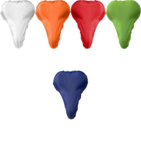 Couvre-selle Personnalisé en Polyester - Accessoire Vélo Xander Matières : polyester Couleurs : orange marquage laser ultra préc